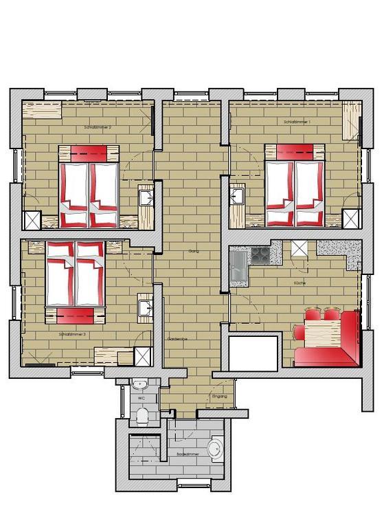 Flierelerhof Apartman Arzl im Pitztal Kültér fotó
